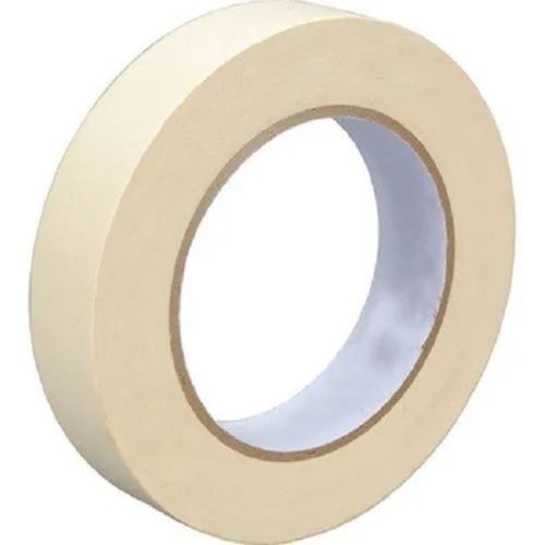 Light Weight Thick Single Sided Round Acrylic Crepe Paper Masking Tapes