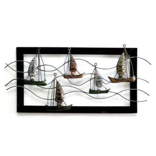 Rectangular Shape Iron Wall Hanging