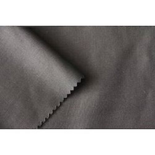 Black Wrinkle Resistant Breathable Silky Feel Polyester Viscose Fabric For Textile Industry