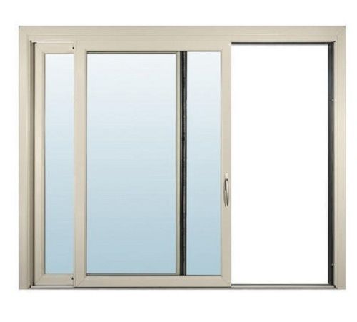 4x3 Feet 3 Kilogram Rust Proof Glass And Aluminum Sliding Window