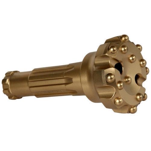 Golden Highly Efficient Carbide Tipped Button Rock Drill Bit For Construction Industries