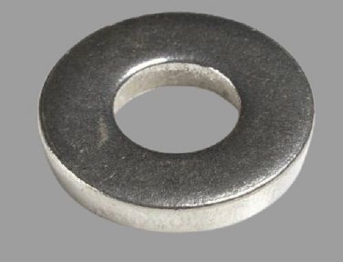 Silver 5 Mm Thick Plain Round Rust Proof Industrial Uses Stainless Steel Washer