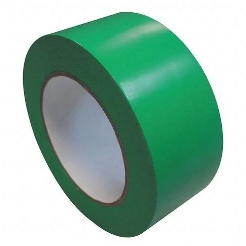 Green 50 Meter 2 Inches 0.5 Mm Thick Single Sided Plain Bopp Self Adhesive Tape