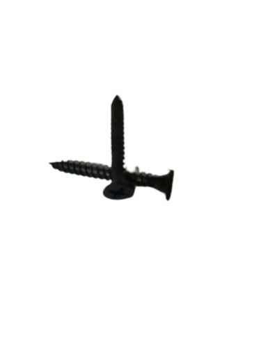 Coated Finish Non-Rusting Black Phosphate Round Mild Steel Gypsum Machine Screw Head Size: 12Mm