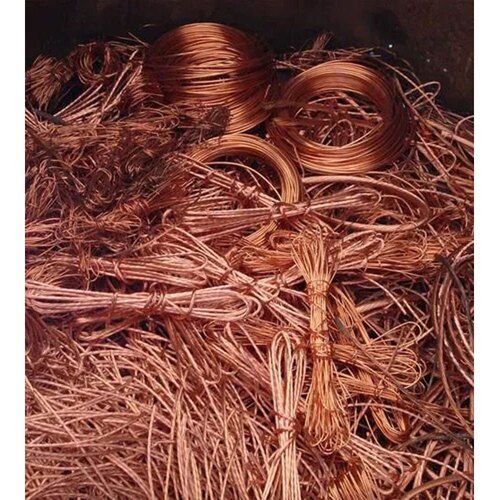 Copper Wire Scrap - High Tensile Strength, Lightweight and Recyclable Metal | Corrosion, Rust, and Temperature Resistance, 99% Purity, Standard Size