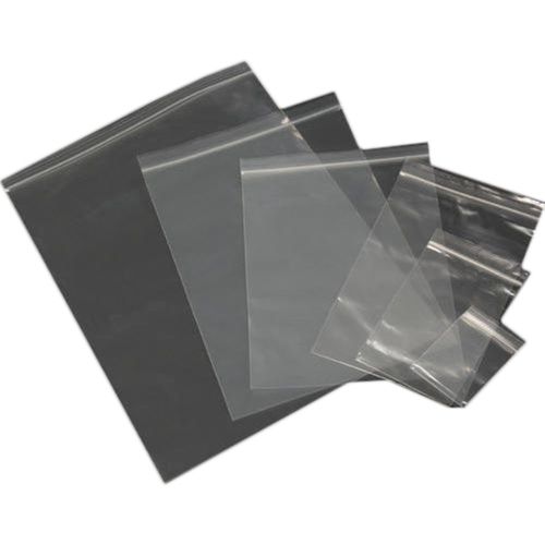 Disposable Light Weight Single String Style Smooth Strong Seal Plastic Zipper Bags