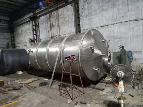 Heavy Duty Mild Steel Storage Tank for Industrial Usage With 5000-10000 Liter Storage Capacity