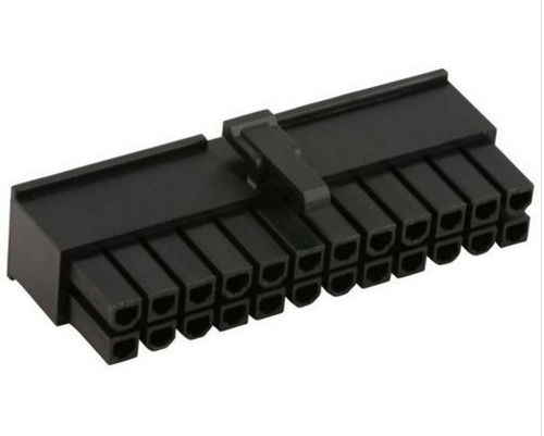 Lightweight 600 Ampere 12 Volts Electrical Abc Plastic 24-Pin Connector Application: Telecom/Data/Network