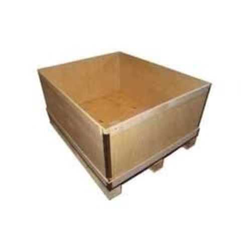 Matte Lamination Durable Rectangular Wooden Packing Cases For Industrial Use Length: 24 Inch (In)