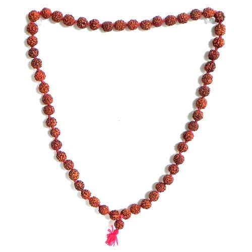 Premium Quality Round Shaped Rudraksha Jap Mala For Worship God