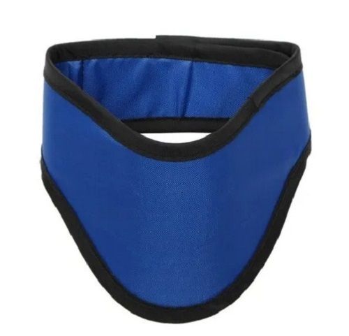 Blue And Black  Equivalency Wraps Neck Around Thyroid Shield 