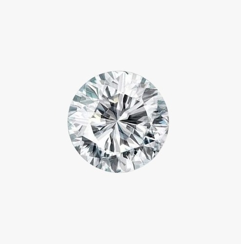 Zircon 5Mm 0.005 Gram Round Brilliant Cut Decorative Artificial Zirconia Stone