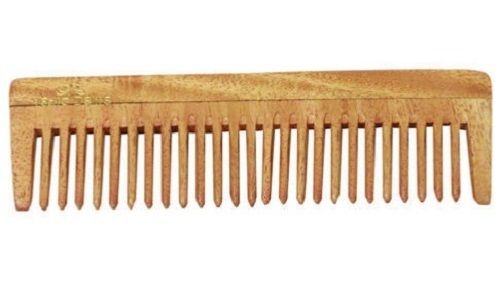 8 Inches Long 60Gram Weight Eco-Friendly Wooden Tooth Hair Comb Application: Profesional