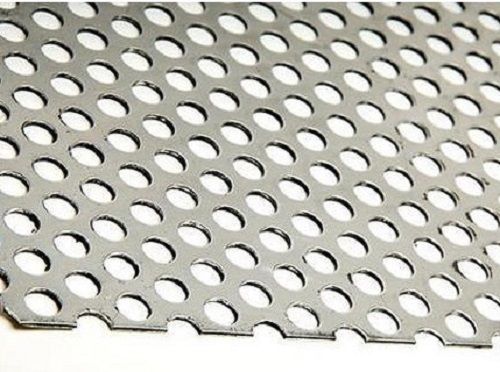 8x4 Feet 15mm Thick Round Hole Aluminum Perforated Sheets