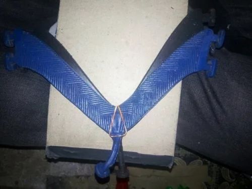 Rubber Blue Color Hawai Chappal Straps