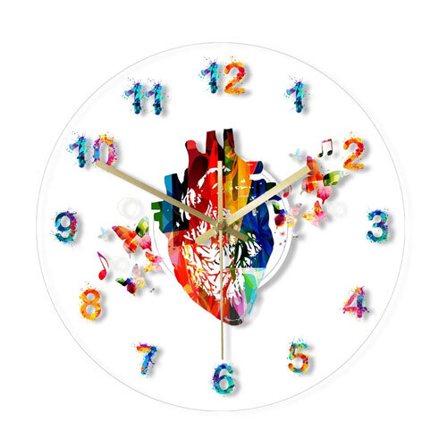 Customized Photo Printed Wall Clock For Promotional, Advertising, Corporate Gift