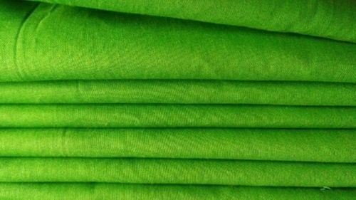 Green Lightweight Long Lasting Cheaper Plain Poplin Fabric For Garments