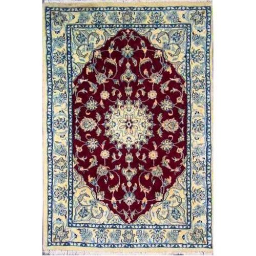 Rectangular Non Slippery Washable Cotton Persian Floor Printed Carpet  Non-Slip