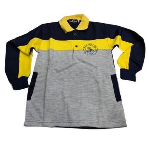 Stretchable Casual Wear Long Sleeves Cotton T Shirt For Boys Age Group: 10 To 18