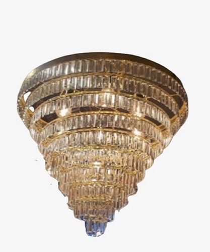 120cm X 180cm Ceiling Mounting Hanging Crystal Electric Led Duplex Chandelier For Decoration