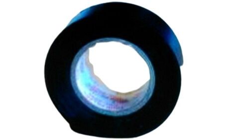 Black 22 Mm Solvent Single Side Adhesive Elongation Pvc Electrical Insulating Tape