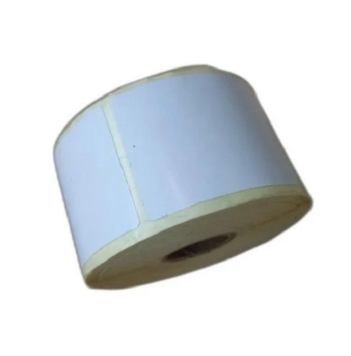 Durable 60 Gsm Weight Clear Print Recyclable Paper Barcode Labels Roll