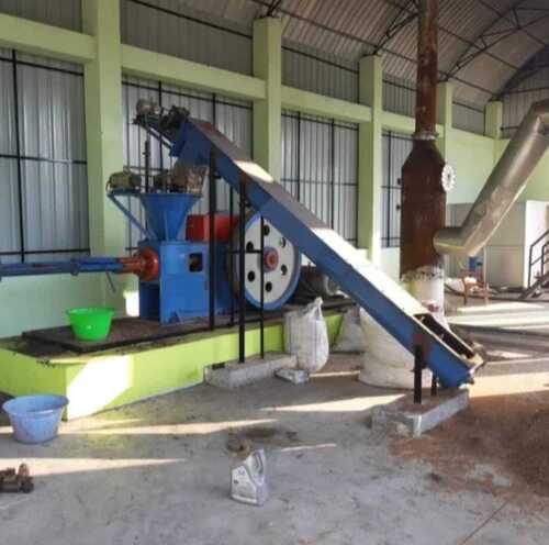 90 Mm Powder Coated Automatic Briquetting Machines For Industrial Use