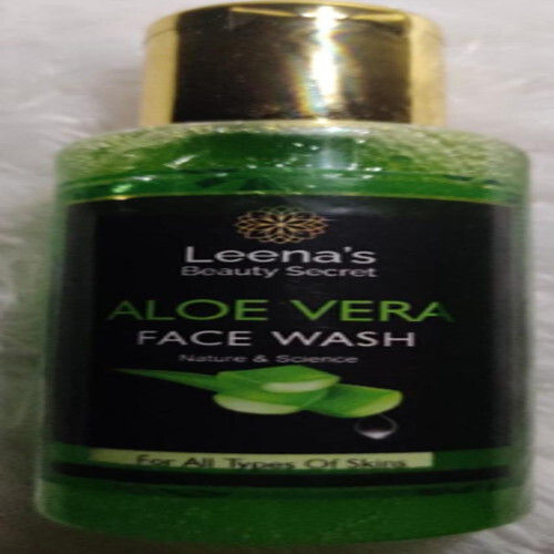 Aloe Vera Face Wash For All Type Of Skins With 3 Month Shelf Life