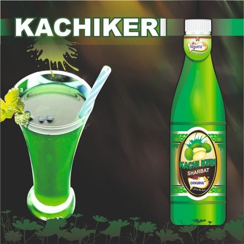 Delicious Taste Kachikeri Flavor Sharbat Bottle for Soft Drink