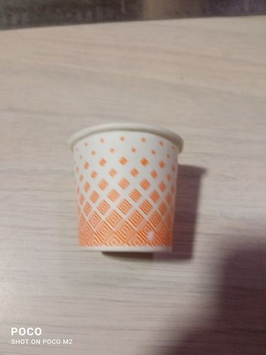 Eco Friendly Disposable Paper Cup for Hot & Cold Beverage With Printed Pattern