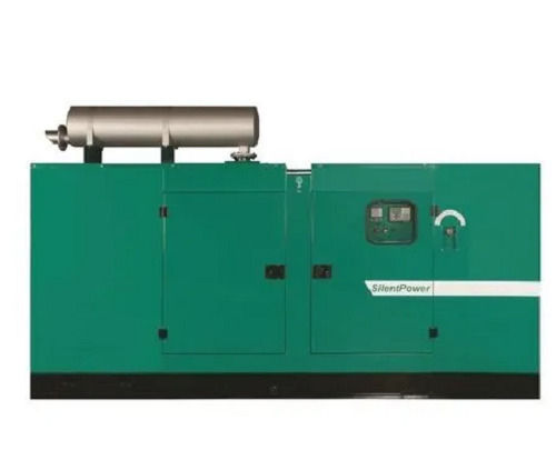 Electric Start Single Engine 400 Kva Three Phase Air Cooling Silent Diesel Generator