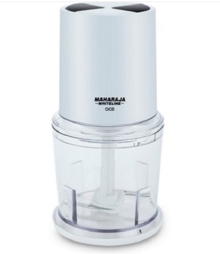 सफेद स्टेनलेस स्टील खाने को काटने और काटने के लिए आदर्श किचन चॉपर