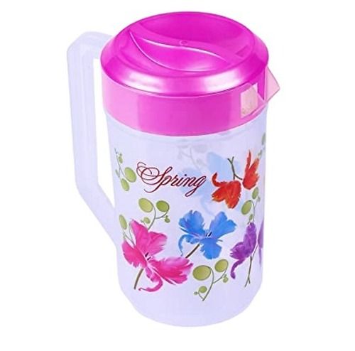 1.5 Liter And 60 Grams Unbreakable Round Pvc Plastic Jug