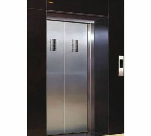 7 Feet Small Vision Panel Stainless Steel Automatic Lift Door at Best ...