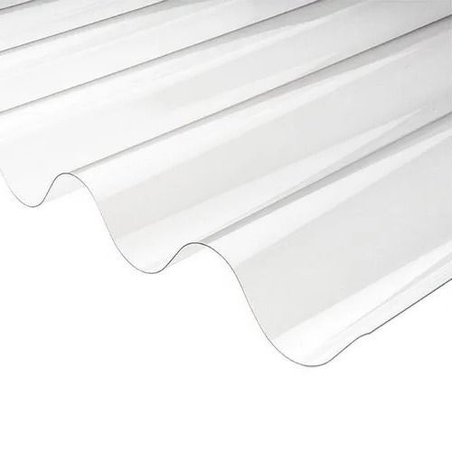 8X4 Feet 2Mm Thick Corrugated Fiberglass Roofing Sheet Heat Transfer Coefficient: Heat Reflective