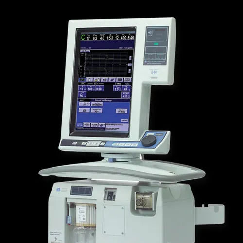 Allied Meditec ICU Ventilator - White, For Neonatal, Adult & Paediatric Use