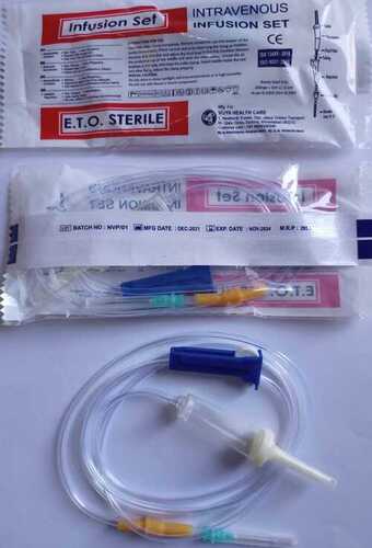 Clinical And Hospital Eto Sterile Pvc Tube Iv Set