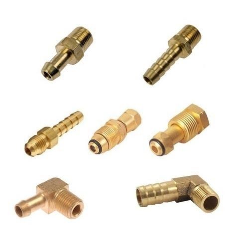 Rust Resistant Brass Gas Fittings With All Size Available And Accurate Dimension Application: Construction