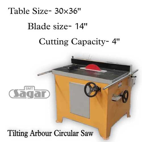 10 Inch Cutting Blade Tilting Arbour Circular Saw 30 X 36 Inch Table Size