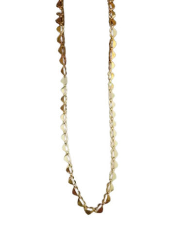 15-25 Inches Shiny Light Weight Iron Gold Plated Artificial Chain For Ladies