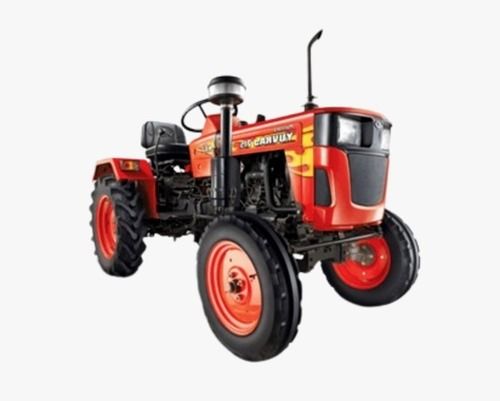 Red 3760X1705X1650 Mm 780 Kilogram Power Steering Agricultural Tractor 