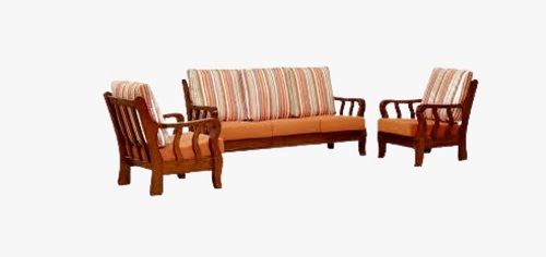 Handmade 5 Seater Modern Design Wooden Sofa Set With Arm Rest