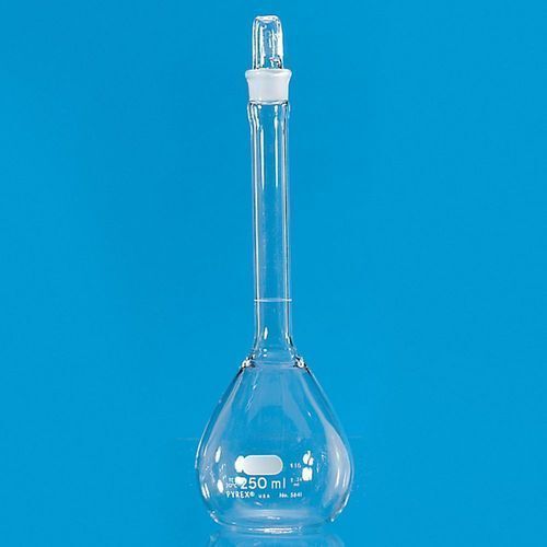 6 Inch Glass Volumetric Flask For Chemical Laboratory