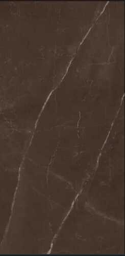 8 - 10 Mm Brown Gloss Ceramic Floor Tile, 60 X 60 Cm