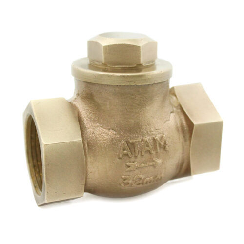 Bronze Horizontal Lift Check Valve No.4 (Screwed Ends)