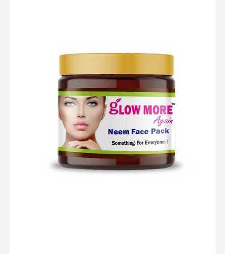 Glow More Again Neem Face Pack For Personal And Parlour Usage