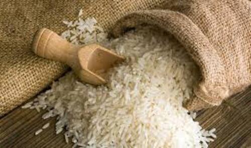 High In Protein Long Grain White Basmati Rice, 50 Kg Jute Bag Packing