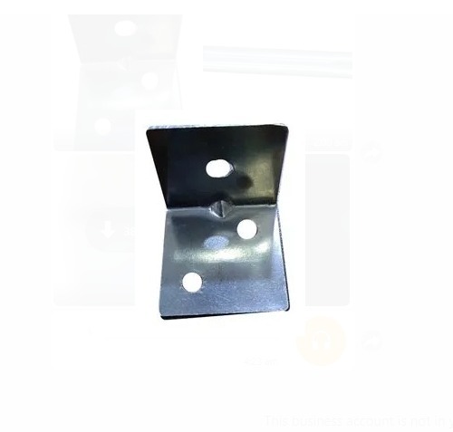 L Bracket - 1*1 Size, 1.2mm Thickness, 30mm x 30mm x 38mm Dimensions | Heavy-Duty, High Strength, Corrosion and Rust Resistance, Polished Metal Finish