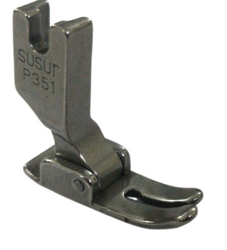 Grey Strong Rustproof Polished Surface Presser Foot For Sewing Machine