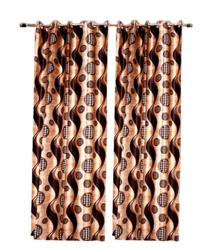 White Woven Technique Modern Printed Designer Polyester Curtains For Home